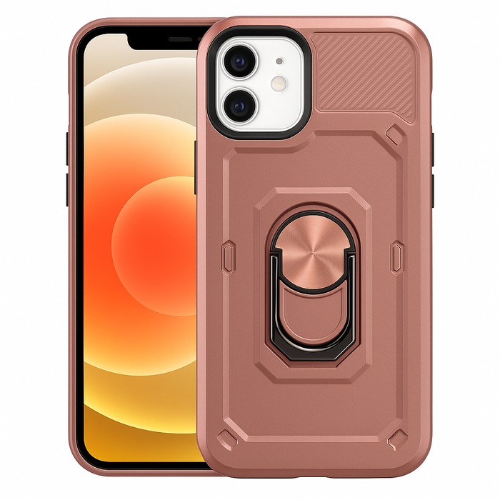 Magnetic Ring Armor Case