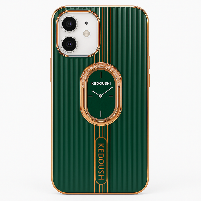 Kedoushi Luxury iPhone 12 / 12 Pro Case with Ring Stand – Multiple Colors