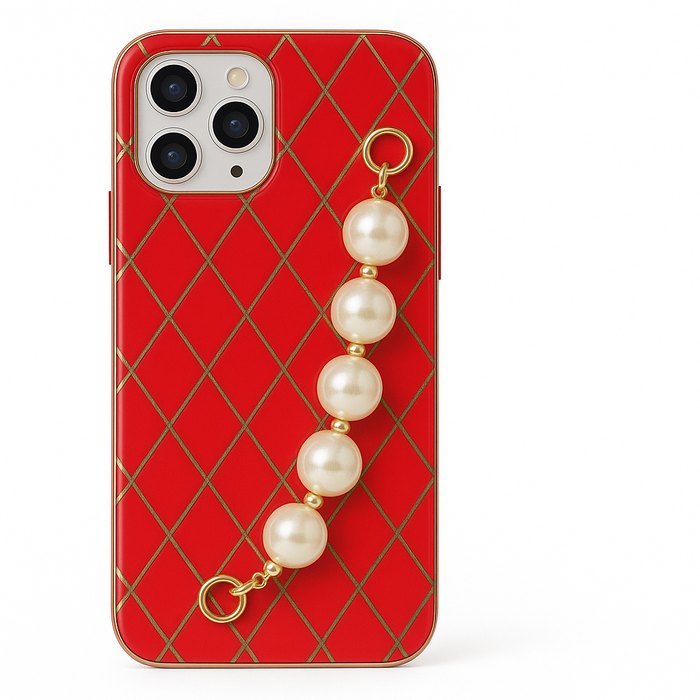 Luxury Pearl Chain Case