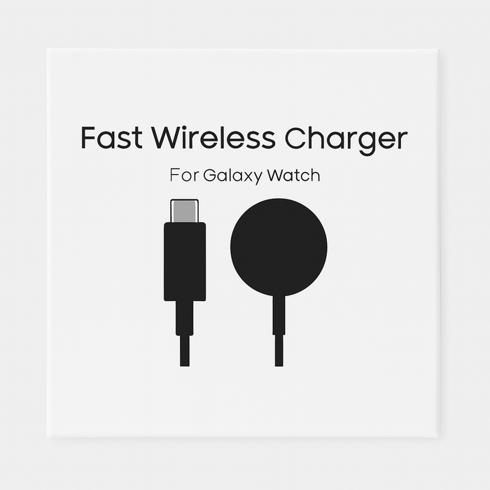 Fast Wireless Charger for Galaxy Watch – USB-C Magnetic Pad