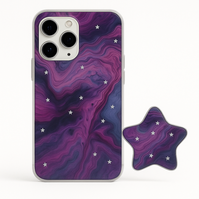 Galaxy Marble Star Grip Case – iPhone 11 Pro Max