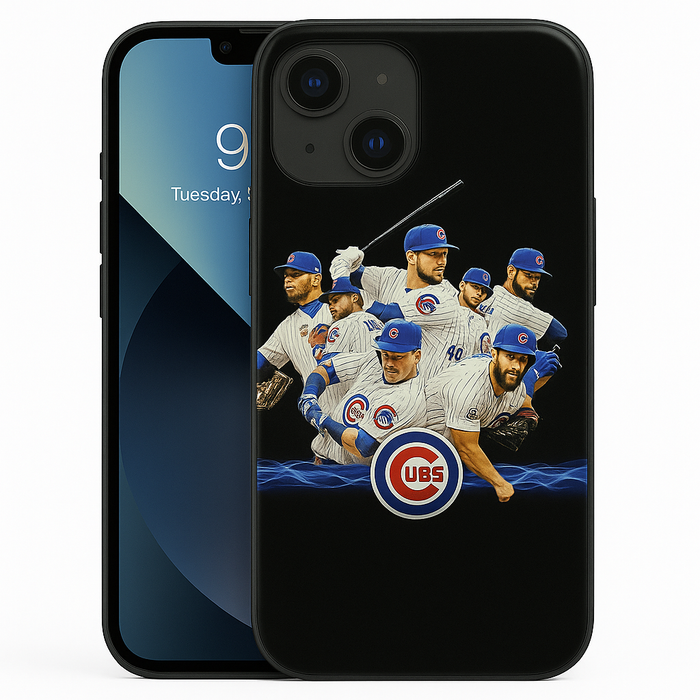 Chicago Cubs iPhone 13/14 Case - CUBS WIN Design