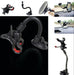 Collection of car phone holders with different designs and uses.
