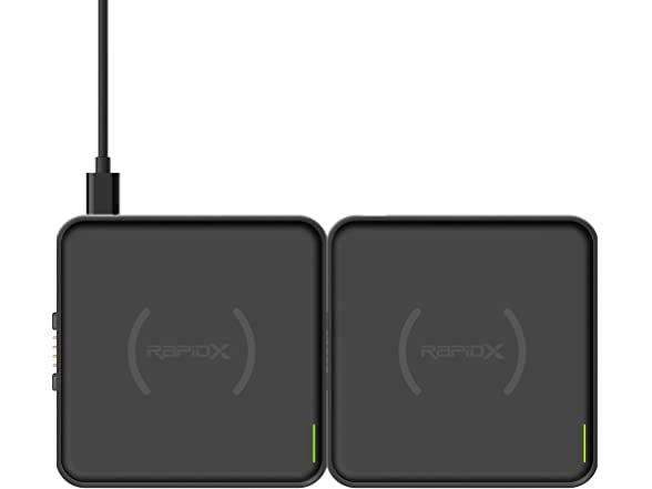 Modula5 Modular Wireless Charging Pad – Dual Pods + 30W USB-C PD Adapter