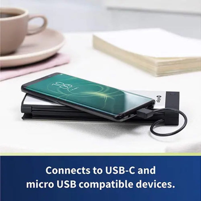 Altigo Endure Power Bank 10,000mAh – Built-In Lightning + Micro USB (V9) Cables MICRO USB+TYPE-C