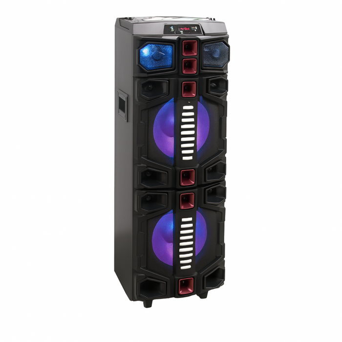MT-1266 Bluetooth Party Speaker – 12” Woofer, LED Lights, 10000W Max