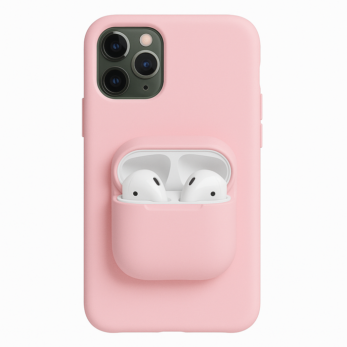 iPhone 11 Pro Max Case with Built-In AirPods Pocket – 3 Color Options