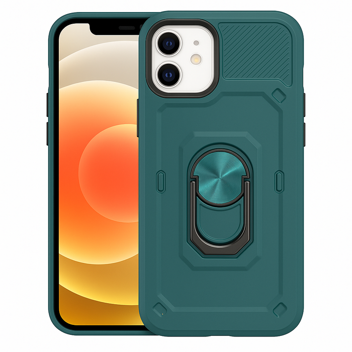 Magnetic Ring Armor Case