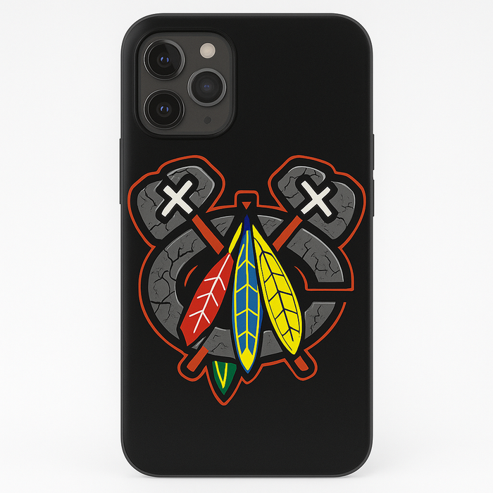 Chicago Blackhawks Cracked Case  iPhone 11 Pro Max