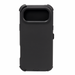 Black phone case on a white background