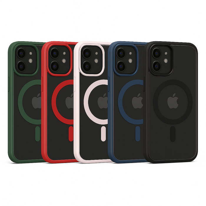 MagSafe Clear Case – iPhone 12 / 12 Pro (5 Colors)