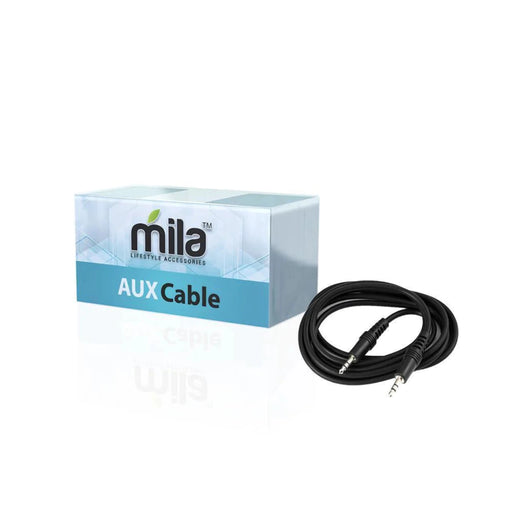 Mila aux cable with packaging on a white background